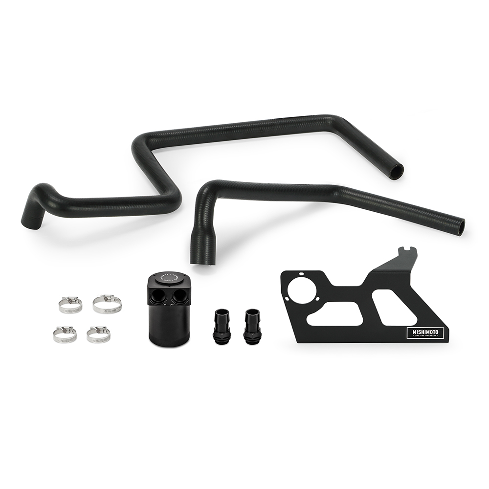 Mishimoto — Mishimoto 07-11 Jeep Wrangler JK Baffled Oil Catch Can - Black
Oil Catch Can Kit - view 12